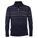 Produktbild CASAMODA Strick-Troyer Norwegermuster denimblau XXL, XL Größe:4XL