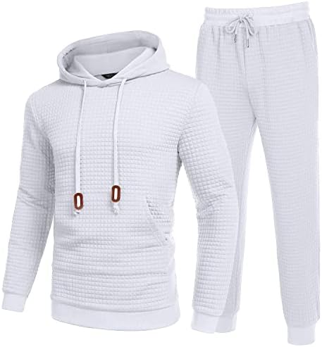 COOFANDY Men's 2 Pieces Tracksuit Hoodie Sets Athletic Tracksuit Jogging Suits