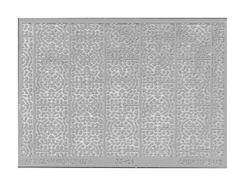 flexiStamps Texture Sheet Chinoiserie Design - 1 Pc.