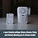 SABRE Door and Window Alarm Kit, 120 dB Alarm, Audible Up To 1,580-Feet (480-Meters), Chime, Away, Home And Panic Modes, Sensors Work On Left And Right Hinged Doors, Low Battery Indicator