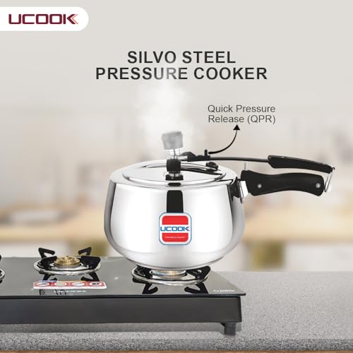 Olla a presión acero inoxidable 3 L UCOOK miniatura 3