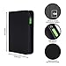 Vault X 4 Pocket Trading Card Zip Binder, 160 Cards, Premium Exo-Tec Album Material, 20 Side-Loading Pages, Folder for Collectible Games, Sports, TCG (Black)