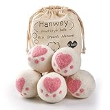 6 XL Palline Asciugatrice, Palline di Lana per Asciugatrice, Ammorbidente Naturale, Risparmia...