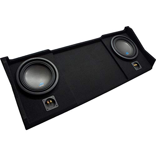 American Sound Connection Compatible with 1994-2001 Dodge Ram Ext Club Quad Alpine S-W10D2 Type S Car Audio Subwoofers Dual 10