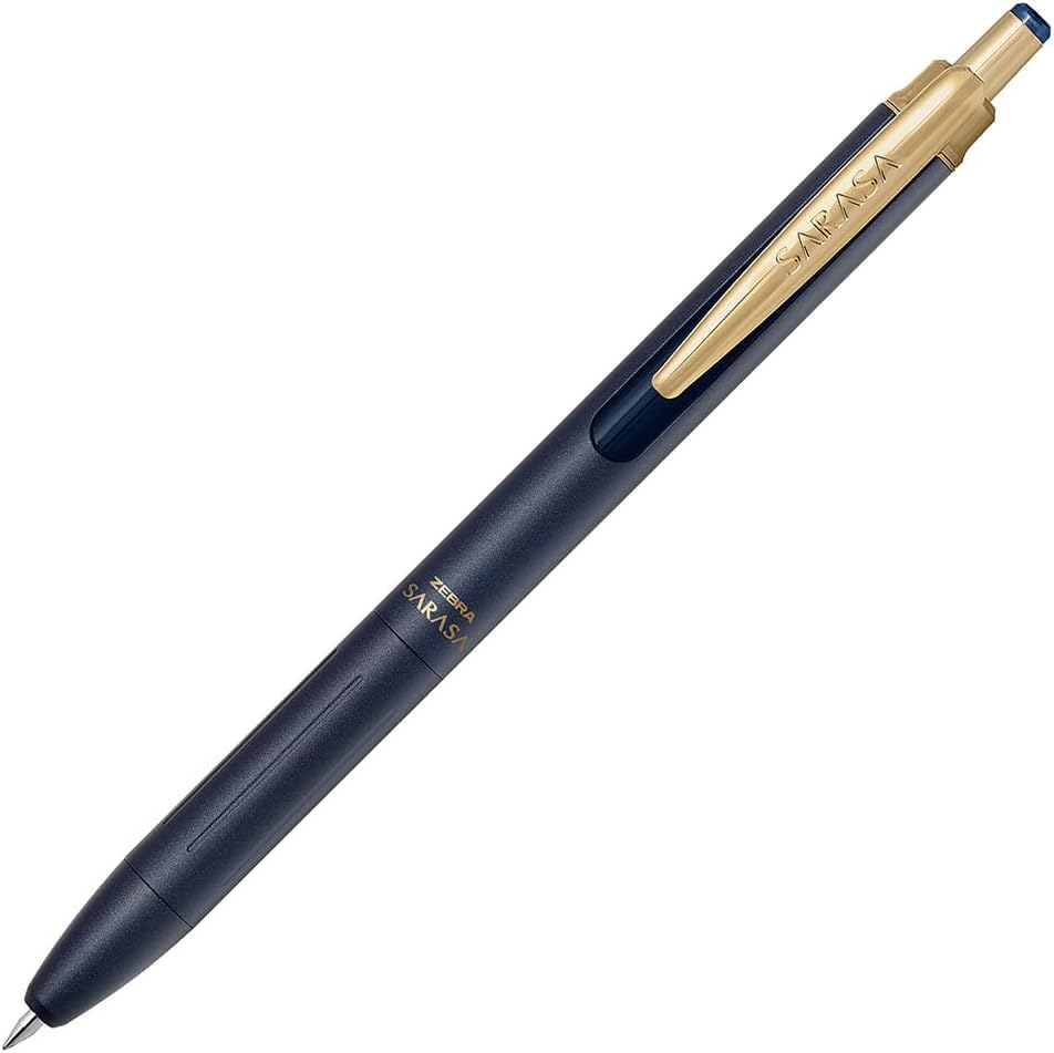 Bolígrafo Gel Zebra Sarasa Grand 0.3mm Azul Oscuro con 10 Recambios miniatura 2