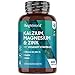 Kalzium, Magnesium & Zink - 400 Tabletten - Mit Vitamin D3, K2, Selen, Mangan, Bor - Geprüfte, Natürliche Inhaltsstoffe - Vegane Vitamine & Mineralstoffe - 500mg Kalzium - Elektrolytgleichgewicht