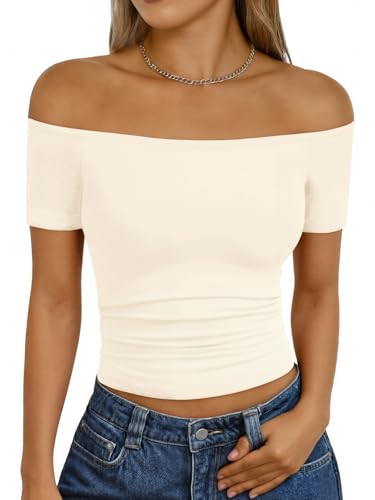 Trendy Queen Summer Off The Shoulder Tops for Women Going Out