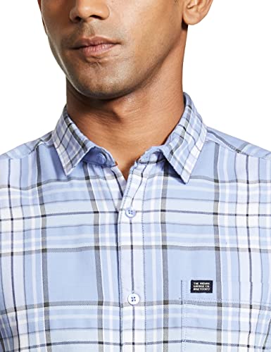 Image of THE Indian Garage CO Men Polycotton Slim Fit Shirt
