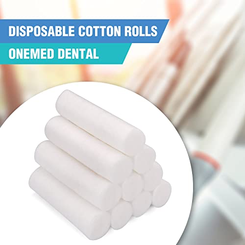 100 Count Dental Gauze Rolls Dental Cotton Rolls for Mouth Highly Absorbent Mouth Gauze Non Sterile 1.5 Inch Rolled Cotton Pads Alternate view