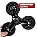 Gadpiparty 2 Pairs Triangle Wheels for Shopping Carts Heavy Duty Iron Casters for Luggage and Grocery Transport for Stairs and Daily Use and Wear Resistant Design