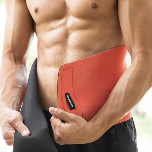 InnovaGoods - Faja Reductora Deportiva Fitness Efecto Sauna, Quema Grasa Abdominal, Cinturón Lumbar y Abdominal, Corrector de Postura, Multicolor, Talla única, Compuesto