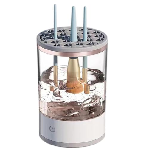 Rondelle automatique à vibrations soniques pour nettoyer les pinceaux de maquillage
