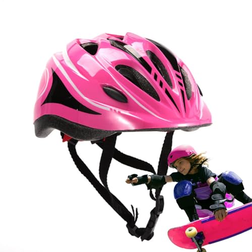 Fahrradhelme für Kinder,Fahrradhelme - Sporthelme - Kinder-Fahrradhelme für und Mädchen im Alter von 5–10 Jahren, verstellbare Multifunktionshelme für Skateboard, Rollschuh, Roller