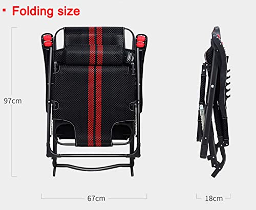 Chaises longues inclinables légères et pliantes pour extérieur et plage