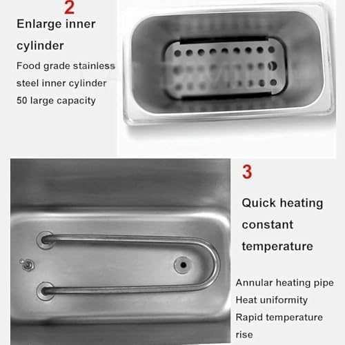 800W Automatic Commercial Egg Boiler, Hot Spring Egg Cooker, Commercial Egg Cooker, Effortlessly Cook 50 Eggs-