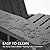 LUE BONA HDPS Adirondack Chairs, 1 Chair, Long-Lasting All-Season Outdoor Patio, Hidden Cup Holder, 350 LBS, Dark Gray