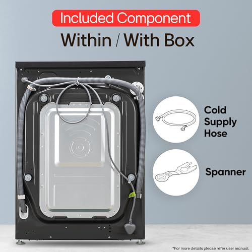 Image of LG Smart Choice,11 Kg (Wash) /7 Kg (Dry), AI Direct Drive Technology, Steam, 6 Motion DD & Wi-Fi Front Load Fully Automatic Washer Dryer (FHD1107SWM, Intelligent & Convenient Fabric Care, Middle Black)