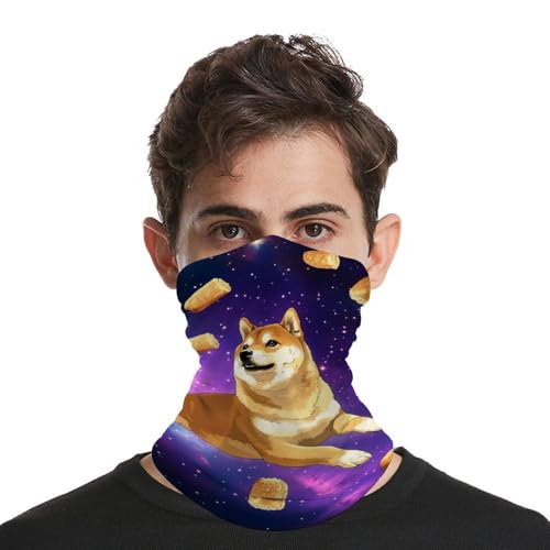 Mens Face Cover Scarf Moisture Wicking Quick Dry Neck Gaiter Seamless Outdoor Bandanas Balaclava for Riding4