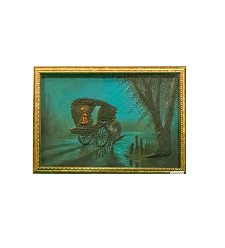 Tableau Tanjore feuille d'or 24 carats pour illuminer un mur de chambre