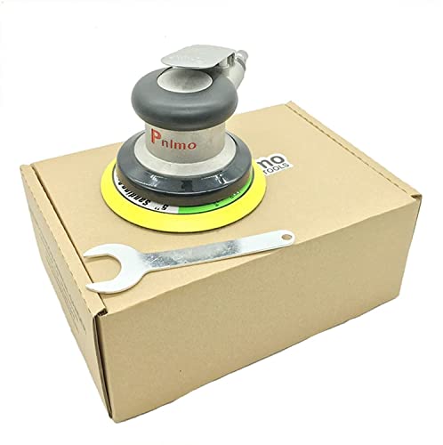 Buffer 5 Zoll NonVacuum Matte Surface Circular Pneumatic Schleifpapier Random Orbital Air Sander Polierte Schleifmaschine Handwerkzeuge Effizientes Polieren – Bild 3