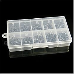 Señuelos Para Pescar Bagres Cebo 500 unids de Acero Altas de Carbono de Acero de Carbono Pescado/bagre/círculo/Ganchos de púas Kit Inoxidable/Carpa/Agua Dulce/for Gancho de Pesca/Tackle Gancho