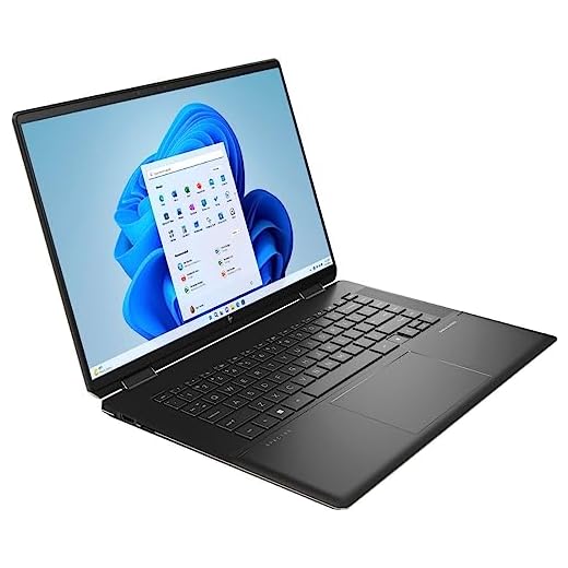 HP- Spectre 2-in-1 | Display: 16"" 3K+ Touch-Screen | Processor: Intel Evo Core i7 | RAM: 16GB | Memory: 512GB | Pen Included - Nightfall Black, 16-f2013dx