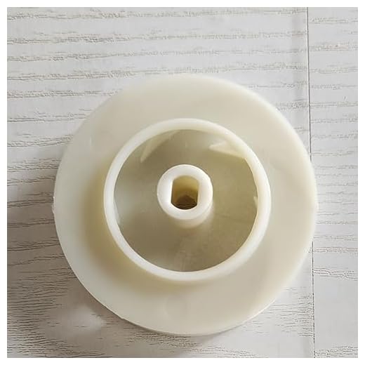 D.I.Accessa DD94-01003A Dishwasher Wash Pump Impeller Assembly for Samsung R5 Models(Pale yellow)