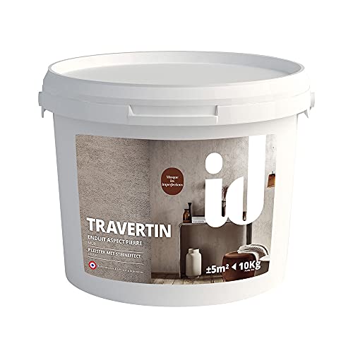 ENDUIT TRAVERTIN Aspect pierre 10KG - ID Paris