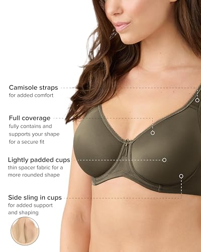 Image of Wacoal Basic Beauty Spacer Underwire T-Shirt Bra 853192