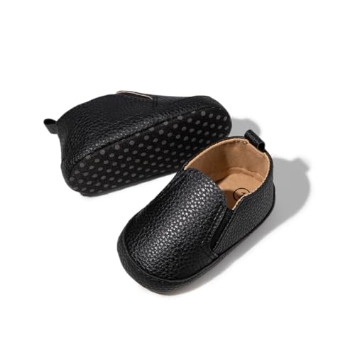 Image of Meckior Infant Baby Girls Boys Canvas Shoes Soft Sole Toddler Slip On Newborn Crib Moccasins Casual Sneaker Austin Boy's Flat Lazy Loafers First Walkers Skate Shoe