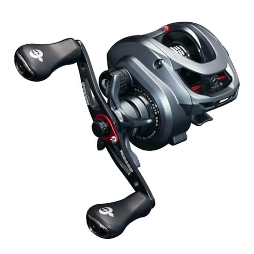 SEASIR Cammando Power Baitcasting Reel, BFS Baitcaster Reel, 6.6oz Ultralight Fishing Reel, Max Drag 19.8LB, 6+1 NMB Bearing, 7.1:1 Ratio, Carbon Fiber Washer, Saltwater Freshwater, Heavy Duty, Grey