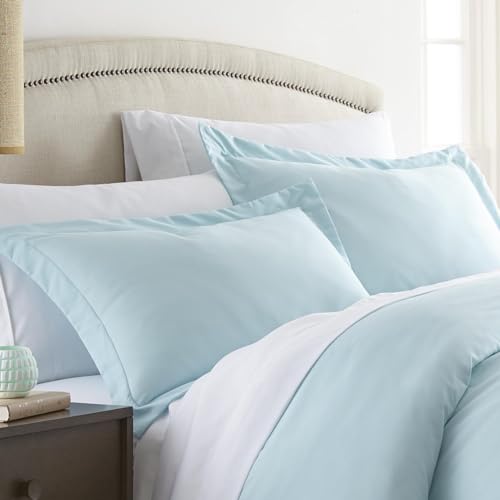 Linen Market Pillow Sham Standard Aqua