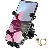 huspossesser Phone Mount for Car, Gravity Car Phone Holder with Air Vent Clip Auto Lock, [2022 Upgarded] Cell Phone Automobile Cradles Compatible for iPhone and Android Phones