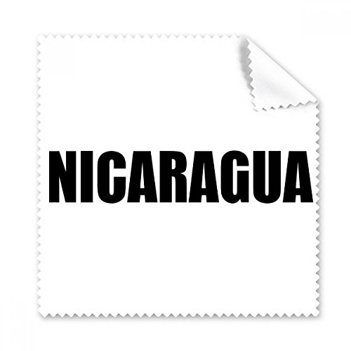 Chiffon optique Nicaragua noir pour garder vos lunettes propres en voyage