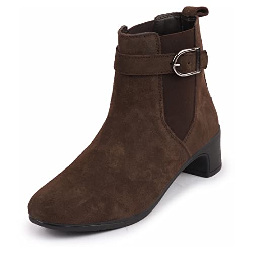 Image of FAUSTO Women Flared Heel Boots