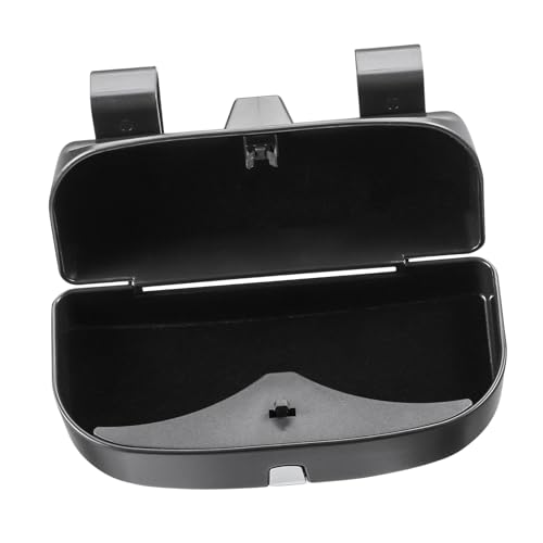 Boîtier de lunettes de soleil voiture noir pour éviter les rayures et chutes en conduite