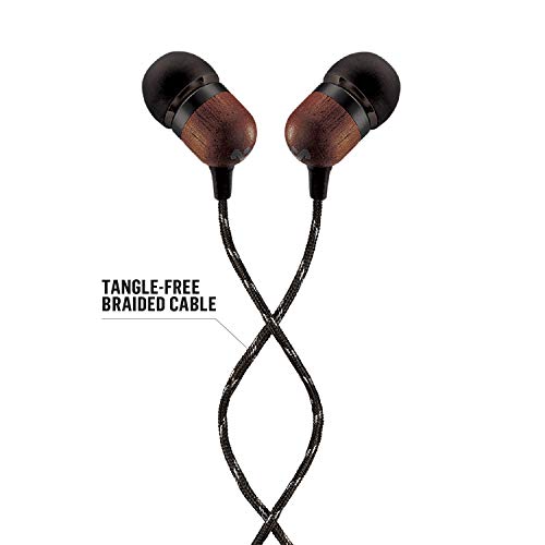 Marley House of Kopfhörer mit Kabel 'Smile Jamaica'- In-Ear Kopfhörer mit Mikrofon, 1-Knopf...