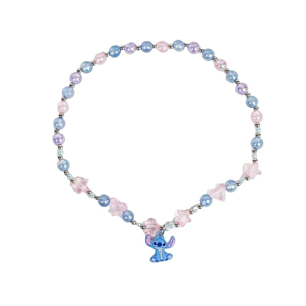 Cerda Unisex Kids Bleu Child's Necklace Disney Stitch