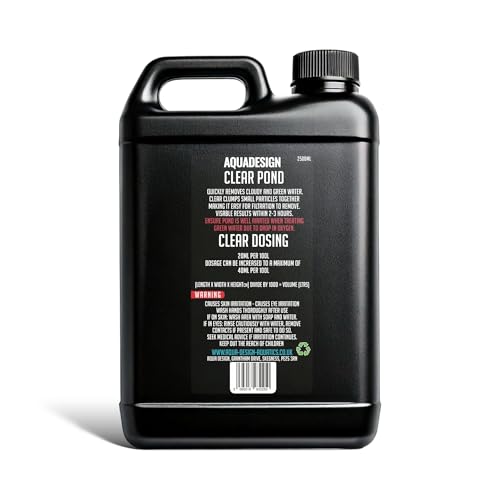 Clarificateur d'eau AquaDesign traitement eau verte et nuageuse 2500ml