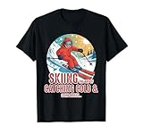 Skiing Art Catching Cold Broke Ski Wintersport