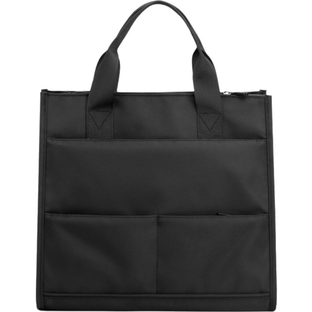 Bolso de mano informal para oficina y negocios con espacio para ordenador portátil