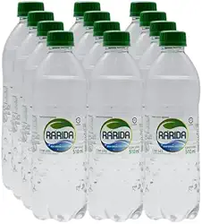 Água Mineral Rárida com Gás 510ml - Alcalina e Vanádio