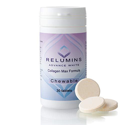 Relumins Advanced White Collagen MAX Formula- Chewable - Firms, Whitens, repairs & rejuvenates skin