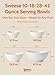 Sweese Porcelain Serving Bowls Set, 10-42 oz, Versatile for Salad, Soup, Snacks, Microwave Dishwasher Safe, White