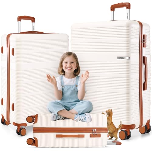 Hoteel Luggage Sets 3 Piece Suitcases With Wheels，20