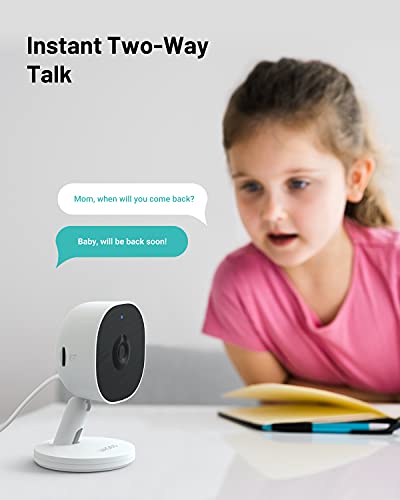 Home Security Indoor - Pet Dog Camera with Phone App 1080P HD Baby Monitor Camera with Two Way Audio / Motion Detection… - Image 6
