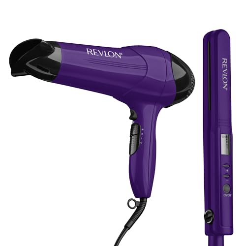 Reviews de secadoras en monterrey los 5 más buscados. 47 Revlon Combo Secador Control de Frizz + Alaciadora Ceramica y Turmanila