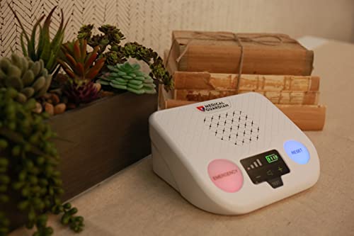 Medical Guardian - At-Home Medical Emergency Alert System, Medical Alert Necklace Alarm Call Button For Elderly - 24/7 Monitoring Emergency Button System With Cellular Coverage (1 Month Free) #TOP4