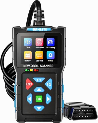 DANLITE TOOLS TECHNICIAN New APDATE T300 OBD -II Scanner (11 Mold T300 FULE)