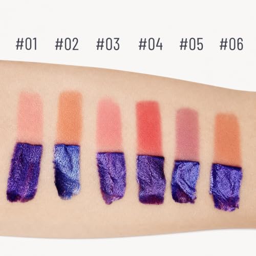Image of AGE18'S Lip Stain Peel Off Lipstick, Waterproof Transfer Proof Kiss Proof Matte Tint, Long Lasting Smudge Resistant Liquid Lip Color, Lightweight Hydrating Daily Wear for Women Lasts All Day 8ml (Shade#05)